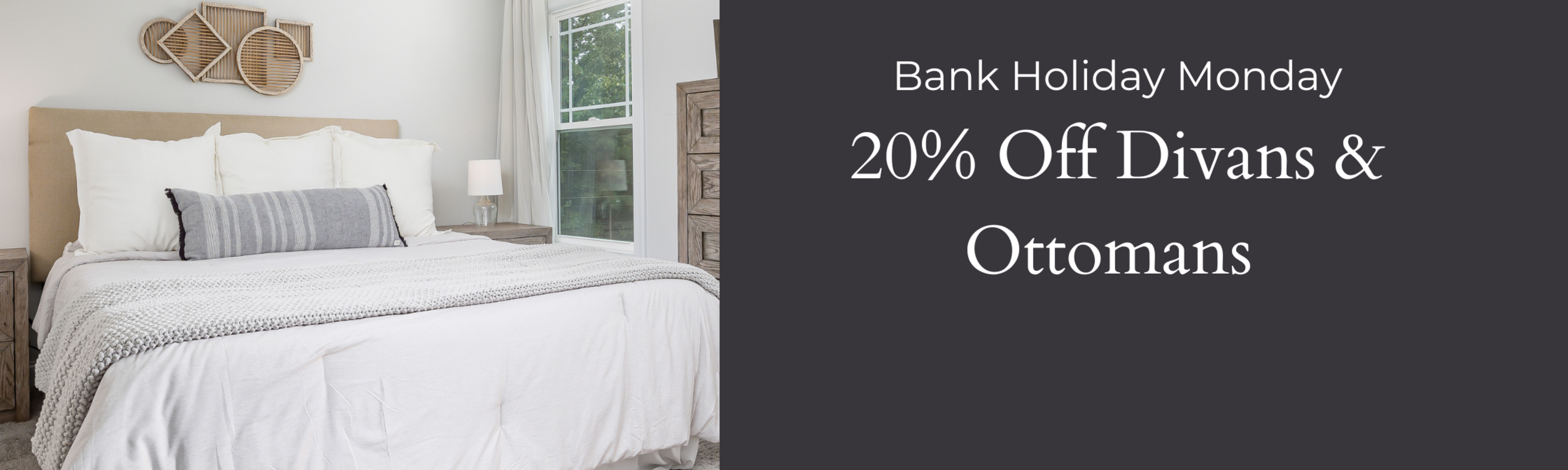 August Bank Holiday Monday Bed Sale