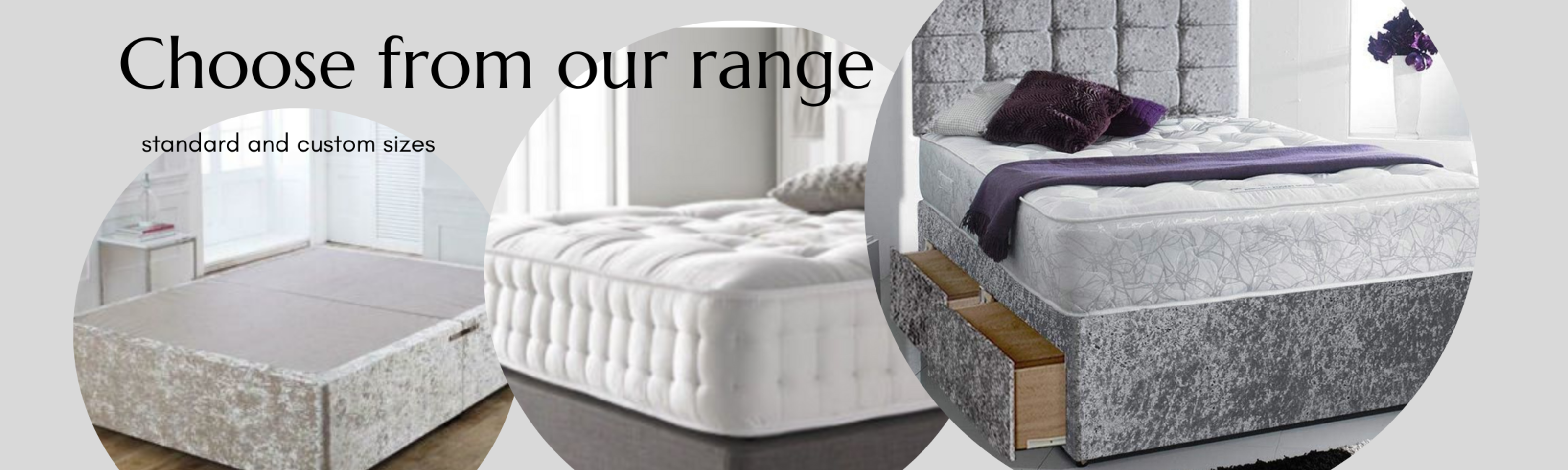 Did you know you can mix and match across our range of divans?