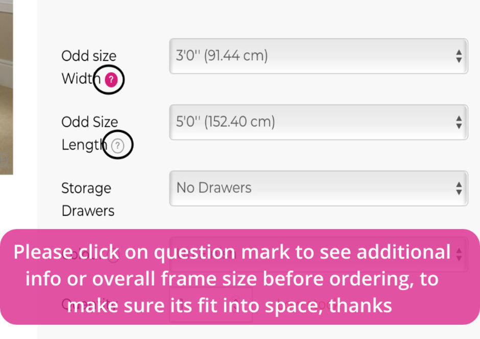 Overall Frame Size