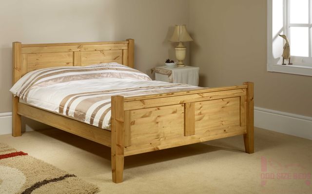 Coniston Wooden Bed High Foot End