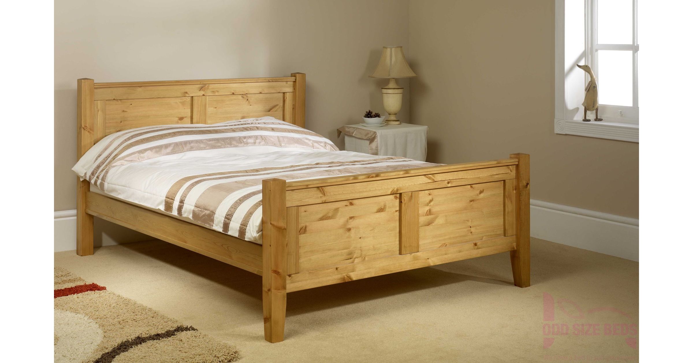 Made to Measure Coniston Wooden Bed High Foot End