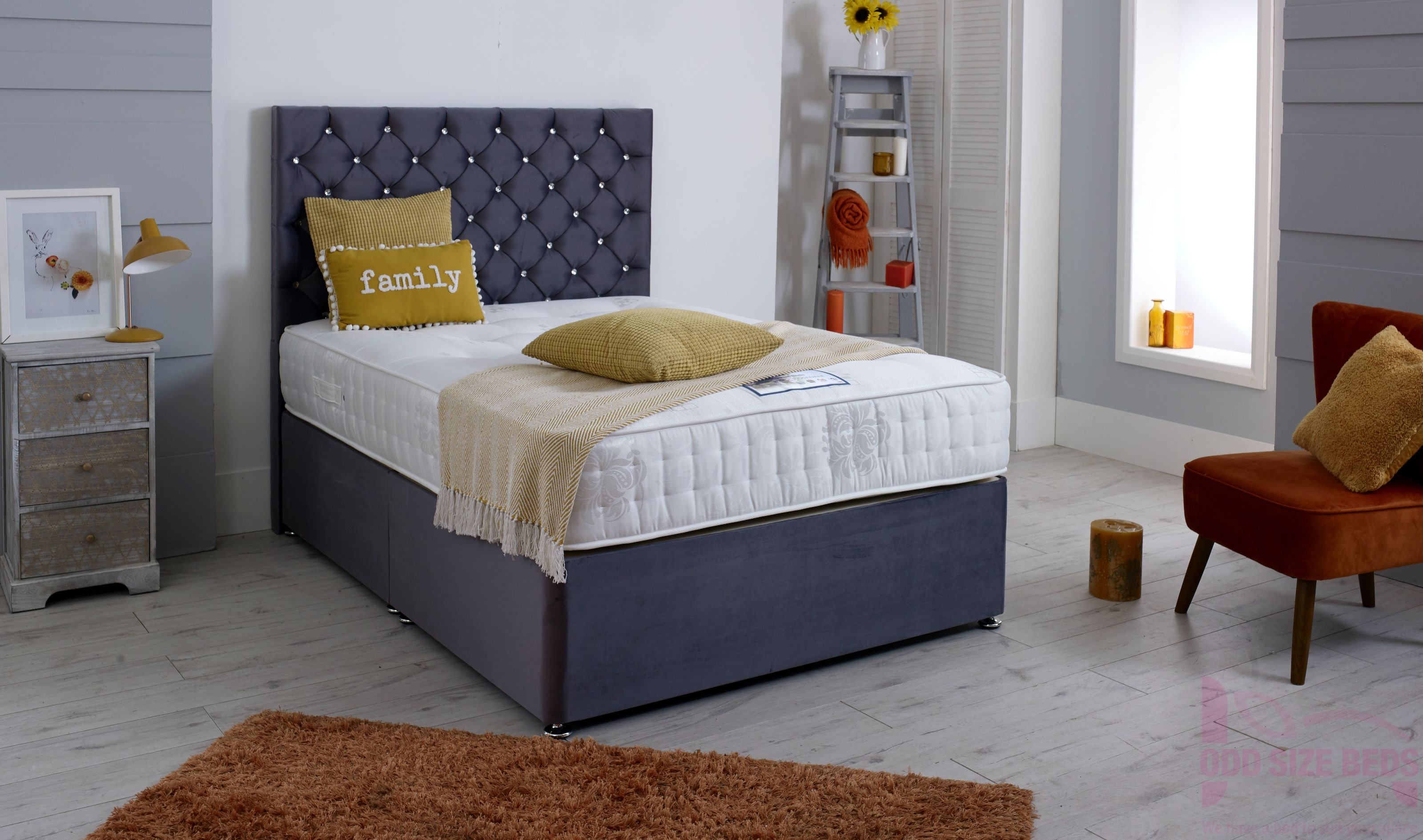 Divan bed with pocket sprung mattress hotsell