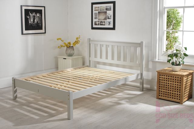 Made to Measure White/ Grey Shaker Wooden Bed
